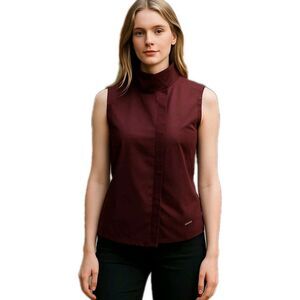 Nike Repel Golf Vest Burgundy Ladies Size S Excellent Pre Owned Condition